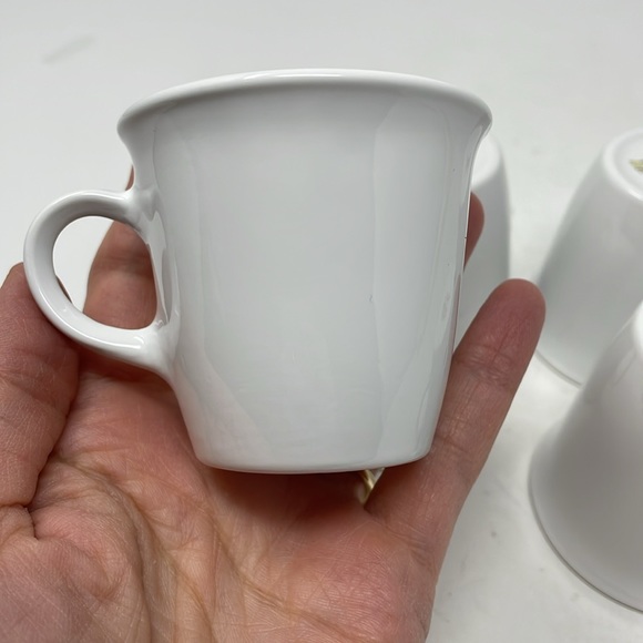 New Pyroceram Tableware by Corning 2.5” x 2.5” tea cups Espresso cups - Picture 5 of 9